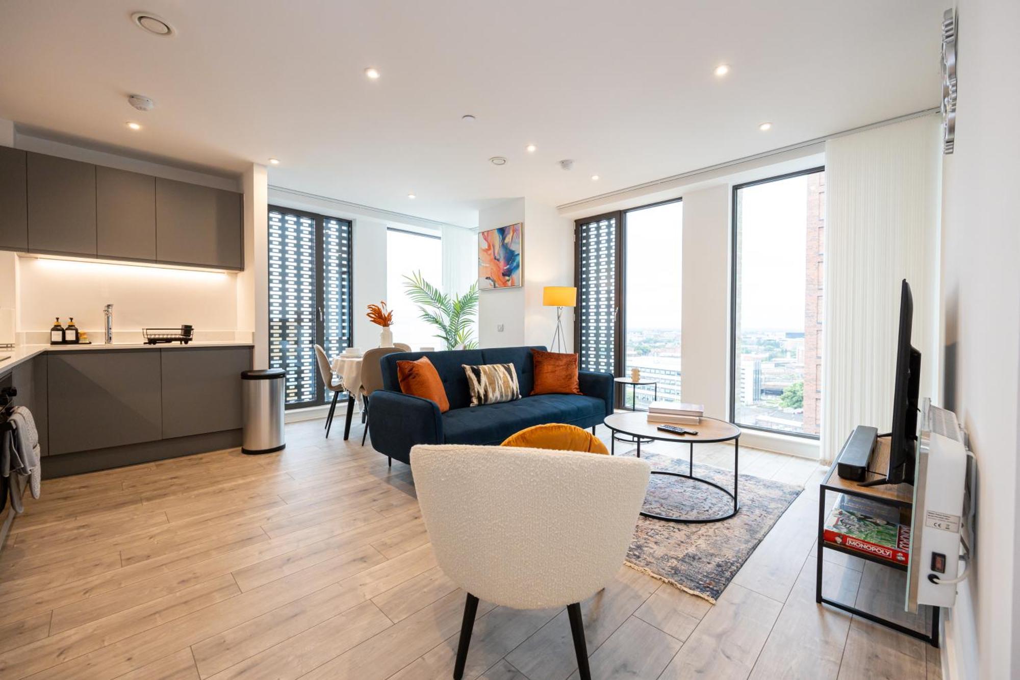 Pet Friendly 2Br Near Station By Asquare Letting Apartment Manchester Luaran gambar